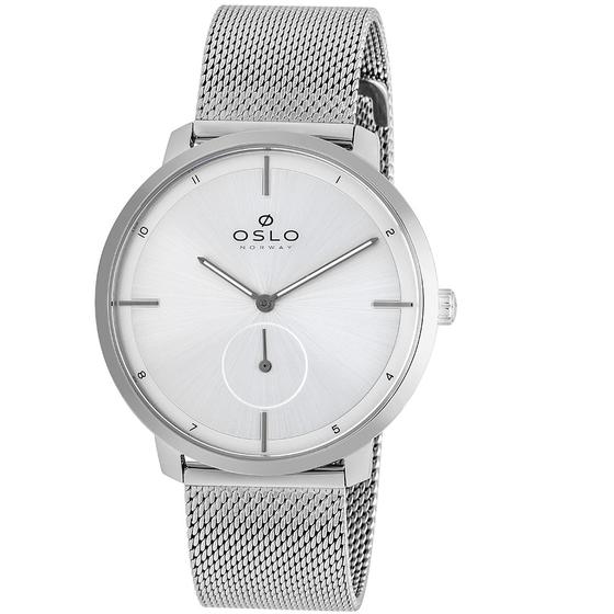 Imagem de Relogio oslo masculino ombsssvd0003 s1sx pulseira mesh prata