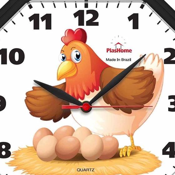 Relógio Parede Octogonal Gama Galinha é ruim? Relógio Parede Octogonal Gama Galinha é boa?