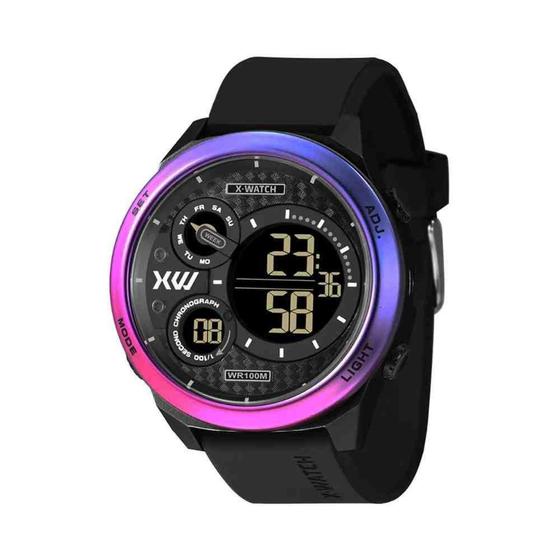 Imagem de Relógio Preto Masculino X-Watch Xtyle Xmppd659