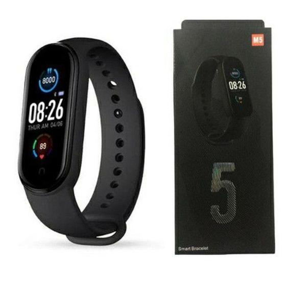 Relógio Pulseira M5 Smart Band Inteligente Digital Saúde marca M5 Menor preço em Relógio Pulseira M5 Smart Band Inteligente Digital Saúde marca M5