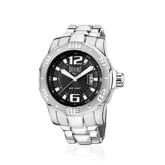 Relógio Pulso Everlast Masculino Calendário Aço Prata E664 Menor preço em Relógio Pulso Everlast Masculino Calendário Aço Prata E664