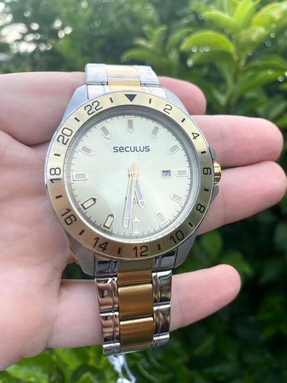 Imagem de Relógio seculus pulseira em aço inoxidável
