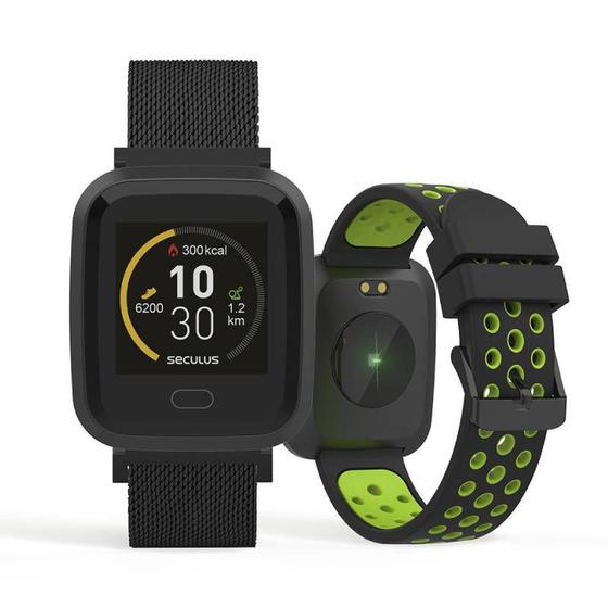 Imagem de Relógio Seculus Smartwatch Unissex 79006MPSVPE2 Preto