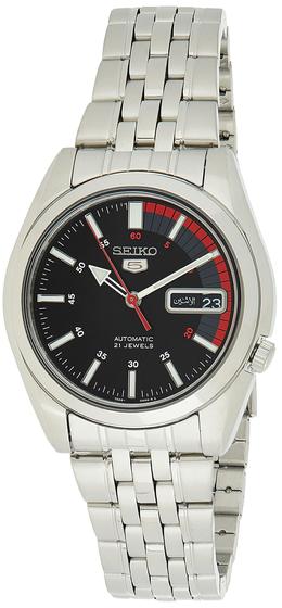 Imagem de Relógio Seiko SNK375K automático para homens em aço inoxidável