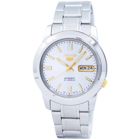 Relógio Seiko Sport 5 Snkk09k1 Automático 21 Rubis TECHNOS Relógio de Pulso Relógio Seiko Sport 5 Snkk09k1 Automático 21 Rubis TECHNOS Relógio de Pulso
