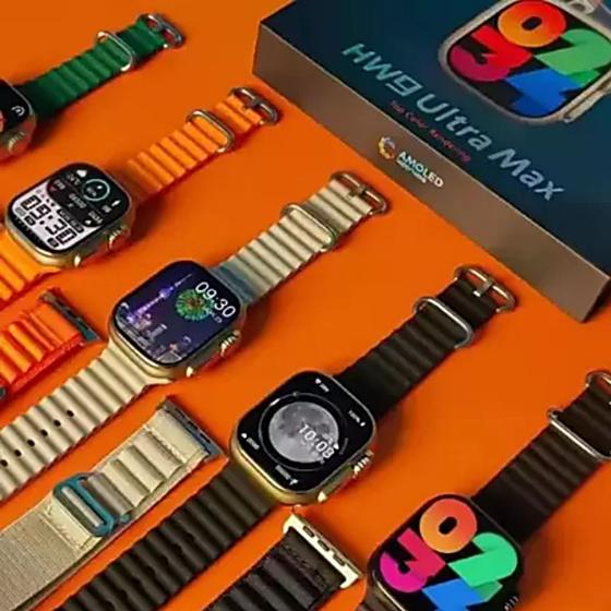 Relógio Smartewatch Hw9 Ultra Max Amoled 49mm Serie Com Gps + NFC ...