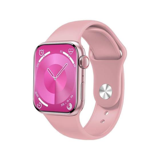 Imagem de  Relogio Smartwatch 2024 Gs9 Mini 41mm Com NFC CHAT GPT Lançamento Feminino