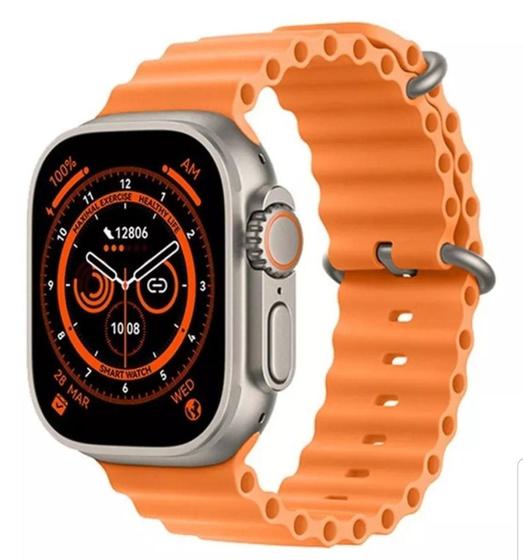 Relógio Smartwatch 9 Ultra Original Microwear 49mm Gps Lançamento 2023 +Película Hidrogel Menor preço em Relógio Smartwatch 9 Ultra Original Microwear 49mm Gps Lançamento 2023 +Película Hidrogel