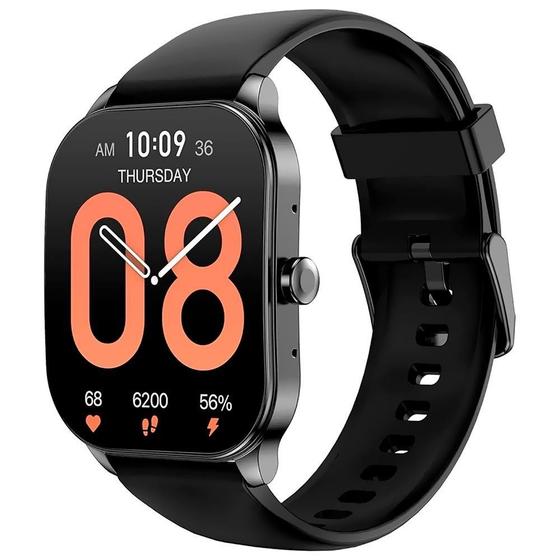 Imagem de Relógio Smartwatch Amazfit Pop 3S A2318 - Preto - Com Bluetooth