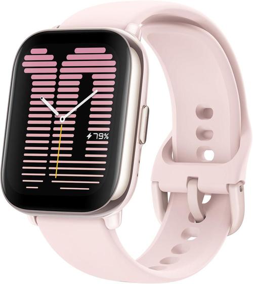 Imagem de Relógio Smartwatch AmazfitActive com Gps e Monitoramento Saúde Pink