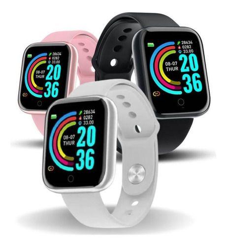 Imagem de Relógio Smartwatch Android Ios Inteligente D20 Bluetooth Nfe