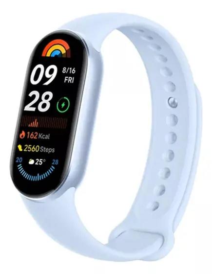 Imagem de Relógio smartwatch band 9 Pulseira Inteligente, Tela AMOLED 1,62 NFC- COR azul