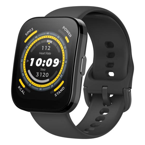 Relógio Smartwatch Bip 5 Com Gps E Monitor De Saúde Preto Menor preço em Relógio Smartwatch Bip 5 Com Gps E Monitor De Saúde Preto