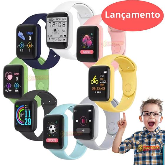 Imagem de Relógio Smartwatch Completo Infantil menino foto na tela