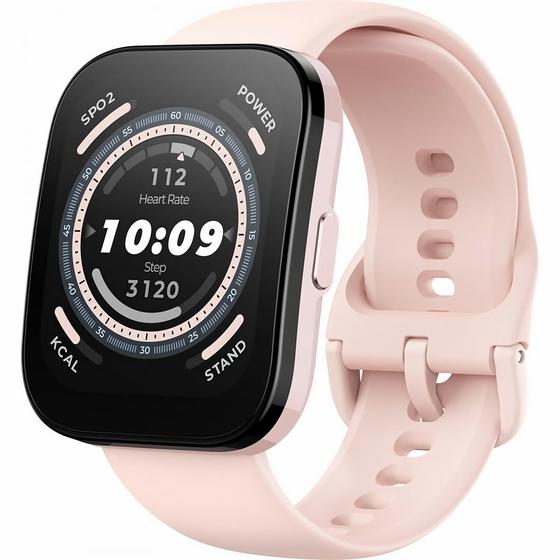 Relógio Smartwatch Feminino Bip 5 Com Gps Rosa A2215 Menor preço em Relógio Smartwatch Feminino Bip 5 Com Gps Rosa A2215