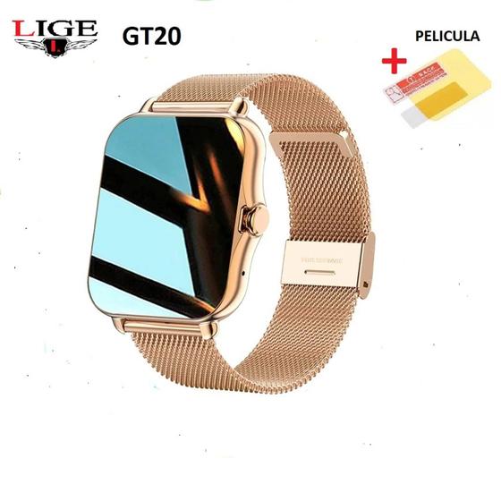 Relógio Smartwatch Gt20 Faz Recebe Chamada Foto Na Tela Menor preço em Relógio Smartwatch Gt20 Faz Recebe Chamada Foto Na Tela