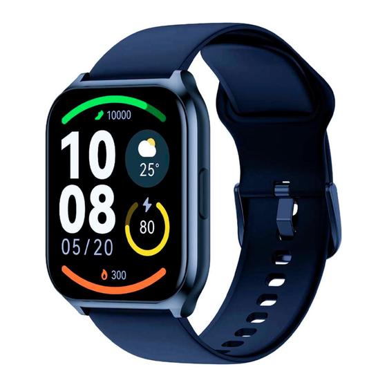 Imagem de Relógio Smartwatch Haylou Watch 2 Pro Azul Monitor de Saúde Azul