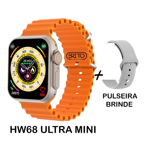 Imagem de Relogio Smartwatch HW68 Ultra Mini 41mm Series 8 Lançamento 2023