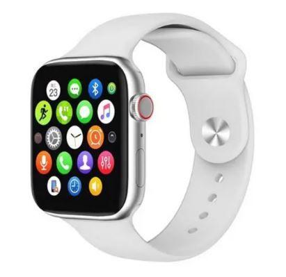 Imagem de Relogio Smartwatch Inteligente Branco X8 Para iPhone 8 X 11 12 13