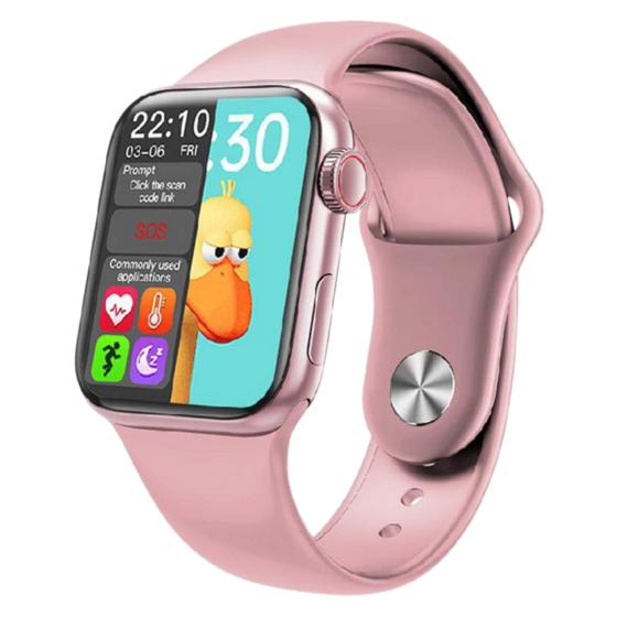 Imagem de Relógio Smartwatch Inteligente Faz e Recebe Ligações HW12 Feminino Masculino 40mm Android iOS