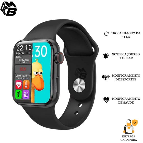 Imagem de Relógio Smartwatch Inteligente Hw12 Android iOS Bluetooth Feminino E Masculino 