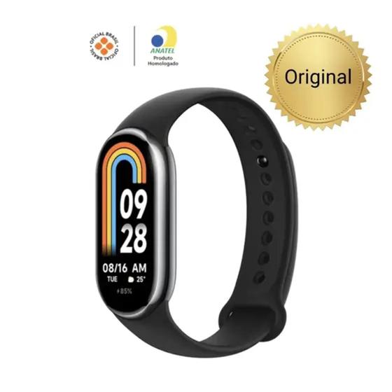 Imagem de Relogio Smartwatch MiBand 9 Xiaomi/ GLOBAL A Prova Dágua até 50M, 150 Modos Esportivos