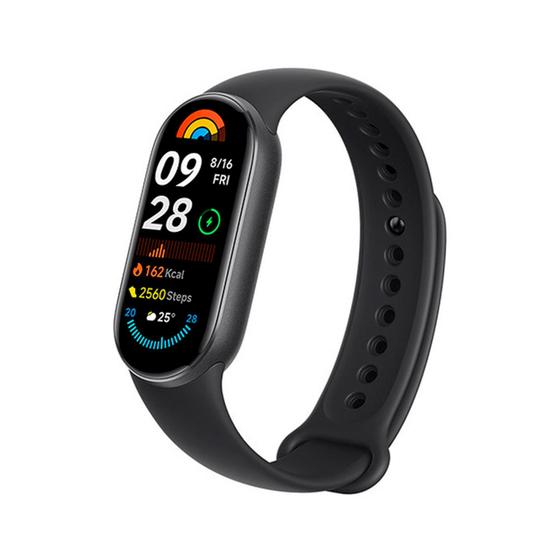 Relógio Smartwatch Original Mi Band 9 Tela 1,62 Amoled Preto Menor preço em Relógio Smartwatch Original Mi Band 9 Tela 1,62 Amoled Preto
