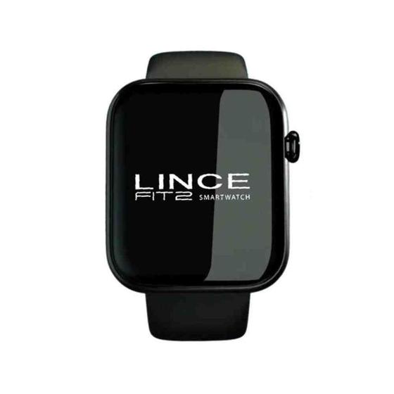 Imagem de Relógio Smartwatch Preto Fit 2 Lince LSWUQPM002