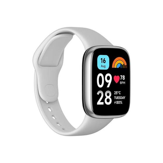 Relógio Smartwatch Redmi Watch 3 Active, Cinza Claro, XM756CIC, XIAOMI XIAOMI Menor preço em Relógio Smartwatch Redmi Watch 3 Active, Cinza Claro, XM756CIC, XIAOMI XIAOMI