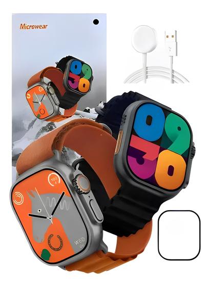 Relógio Smartwatch Ultra 9 Plus Series 9 Amoled Nfc Gps Novo Menor preço em Relógio Smartwatch Ultra 9 Plus Series 9 Amoled Nfc Gps Novo