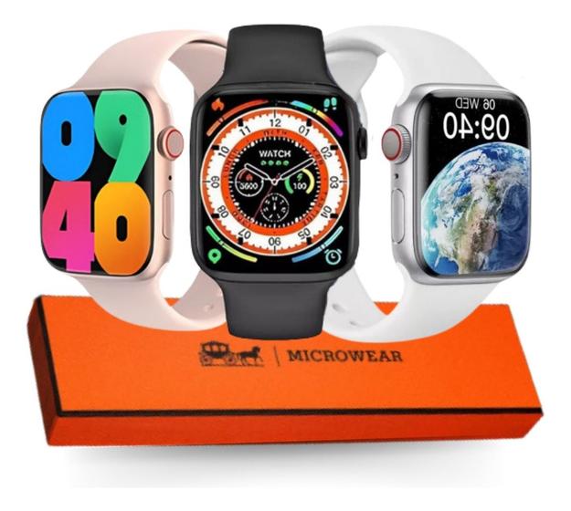 Imagem de Relógio Smartwatch W59 Mini, 41mm, Troca Foto de Fundo e Módulos Esportivos para Vida Saudável