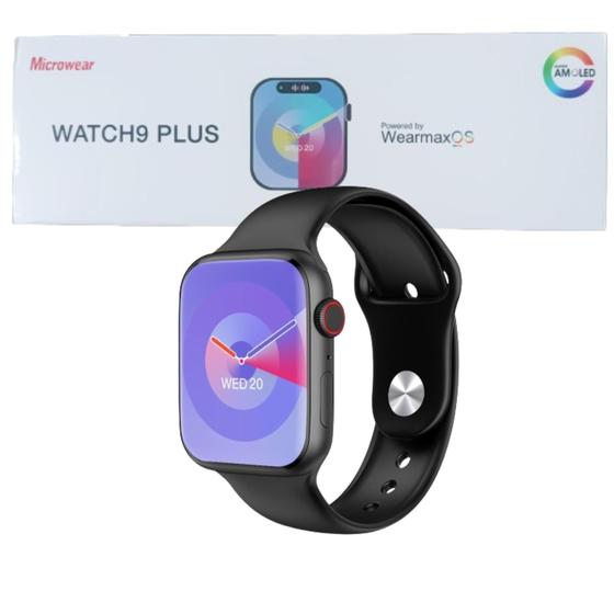 Imagem de Relógio Smartwatch W99+ Watch 9 Amoled Chat Gpt Microwear