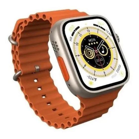 Relogio Smartwatch X8 Ultra Serie 8 Lançamento 2023 Carregador Indução Sport Version Menor preço em Relogio Smartwatch X8 Ultra Serie 8 Lançamento 2023 Carregador Indução Sport Version
