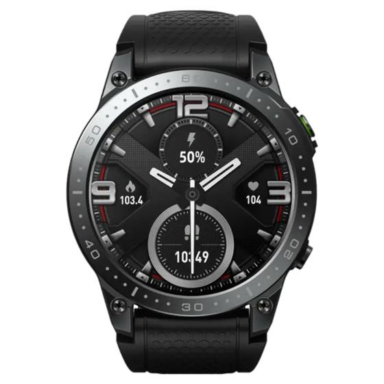 Imagem de Relógio Smartwatch Zeblaze Ares 3 Pro Preto Tela Amoled 1,43'' Original Com Nota Fiscal
