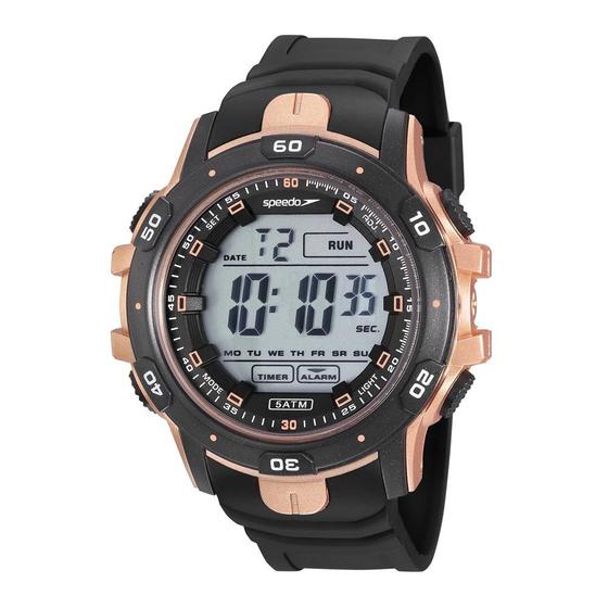 Imagem de Relógio Speedo Masculino Ref: 11016g0evnp2 Esportivo Oversized Digital