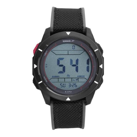 Imagem de Relógio Speedo Masculino Ref: 15105G0Evnv3 Pedômetro Digital
