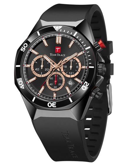 Imagem de Relógio TEARTRACE Luxury Quartz Casual Chronograph 3ATM para homens