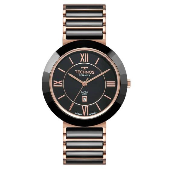 Imagem de Relógio Technos Ceramic Saphire Rosé 2015BBV/9P