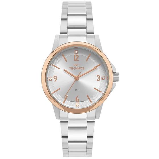 Imagem de Relógio Technos Feminino 2035mxl/1k Elegance Bicolor 32mm