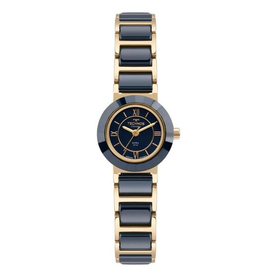 Imagem de Relógio Technos Feminino Ceramic/saphire Dourado - 2035LWF/1A