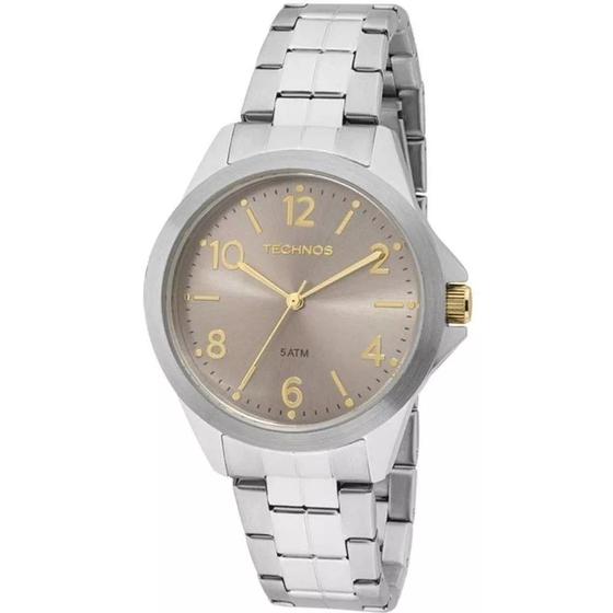 Relógio Technos Feminino Elegance - 2035mej/1c - Prata Menor preço em Relógio Technos Feminino Elegance - 2035mej/1c - Prata