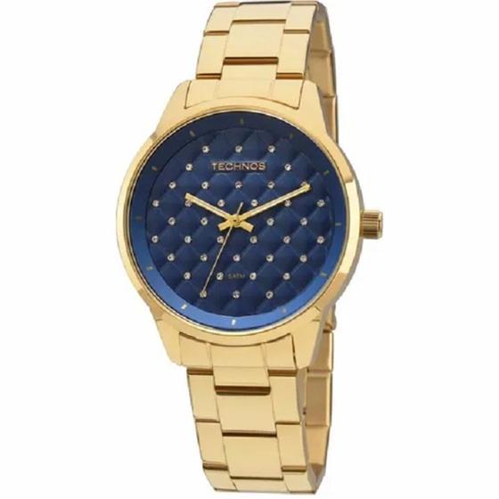 Imagem de Relógio Technos Feminino Fashion 2035mbw/4a Dourado Azul Of