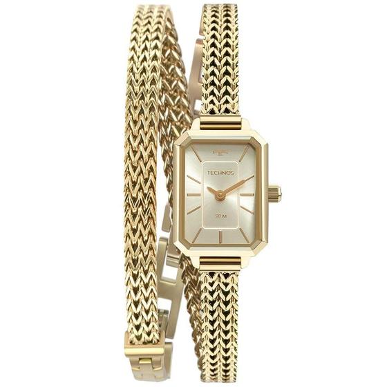 Imagem de Relógio Technos Feminino Pulseira Dupla 5Y20Iv/1X