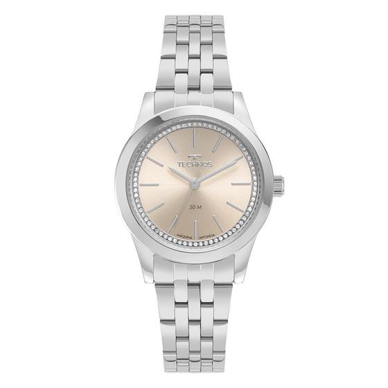 Imagem de Relógio Technos Feminino Ref: 2035Mzr/1J Boutique Prateado