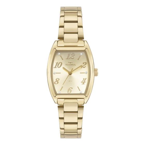 Imagem de Relógio Technos Feminino Ref: 2035Nap/1X Retangular Dourado