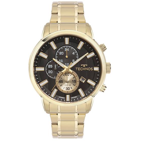 Imagem de Relógio Technos Masculino Grandtech Dourado - JS15EMV/1D