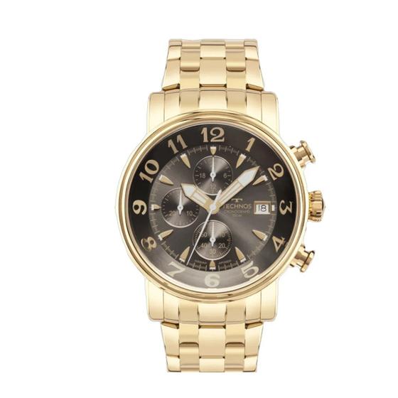 Imagem de Relógio Technos Masculino Grandtech Dourado JS15ENA/1P