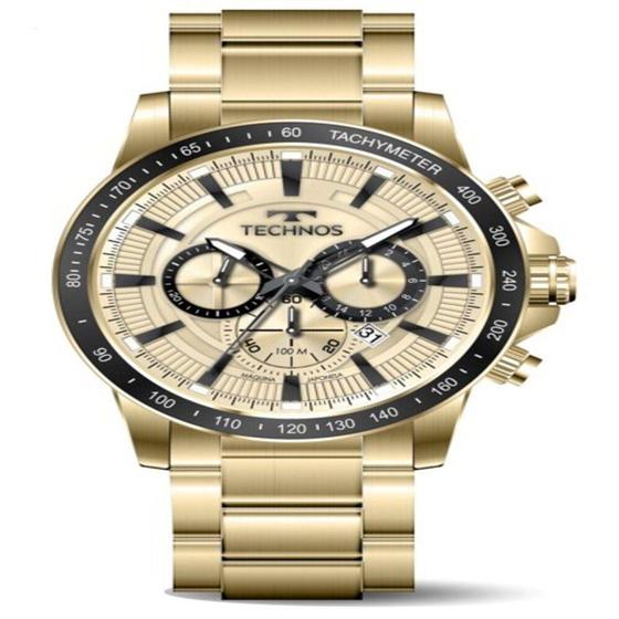 Imagem de Relógio Technos Masculino Grandtech Dourado - JS26AEW/1D