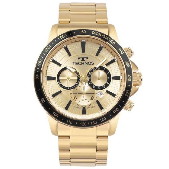 Imagem de Relógio Technos Masculino Grandtech Dourado - Js26Aew/1D