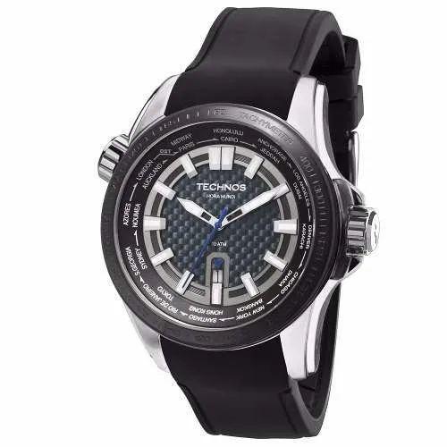 Relógio Technos Masculino Performance Ts Carbon 2115KNT/8K Menor preço em Relógio Technos Masculino Performance Ts Carbon 2115KNT/8K